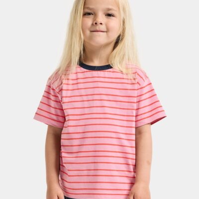 Didriksons Mynta T-shirt, Le Rand Multi Rouge, 100