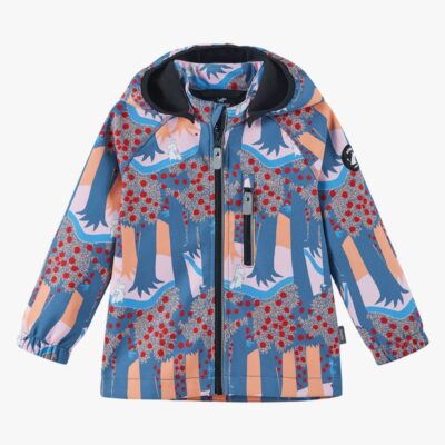 Reima Moomin Vantti Softshelljakke, Blue Ocean, 110