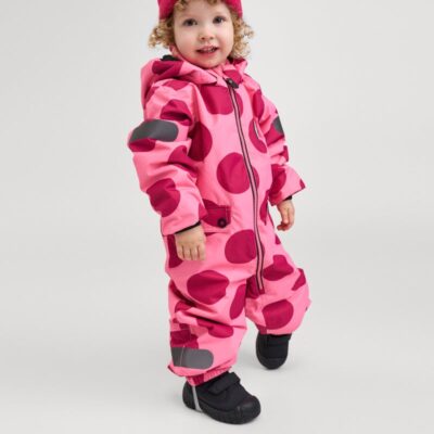 Reima Marte Mid Let foret Flyverdragt, Soft Coral, 86, Overall børn