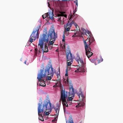 Reima Langnes Flyverdragt, Classic Pink, 74