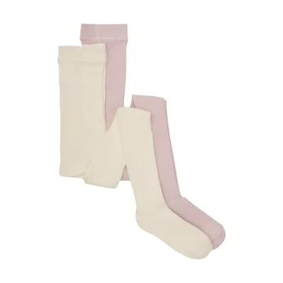 Rib Stømpebukser (2-PACK) - 596 - 56/62