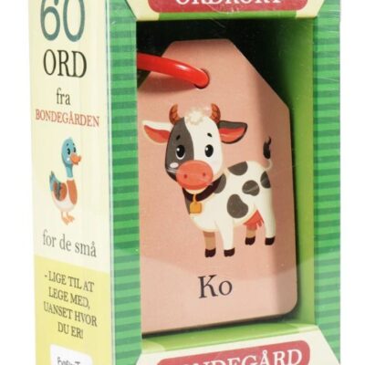 Ordkort - Billeder fra bondegården - 60 ord