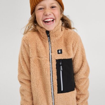 Reima Turilas Fleecetrøje, Peanut Brown, 122