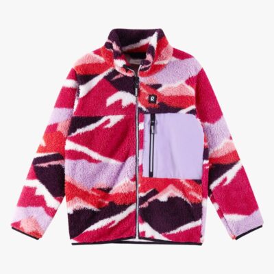 Reima Turilas Fleecetrøje, Rosy Berry, 110