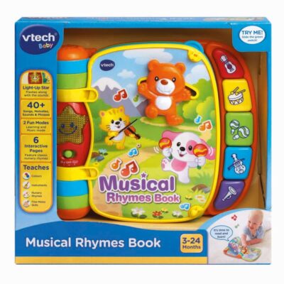 VTech Baby musikbog med børnesange og dansk tale