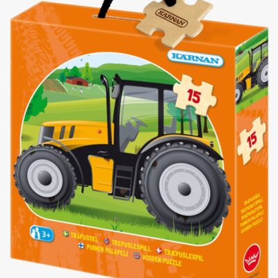 Kärnan Træpuslespil Traktor 15 Brikker