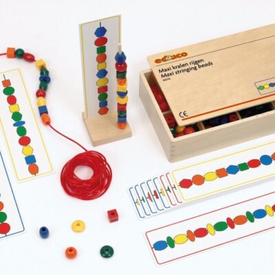 Maxi Stringing Beads fra Educo.
