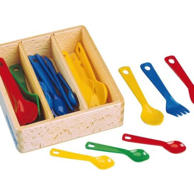 Educo Legeservice – Plastbestik i kasse – 25 dele