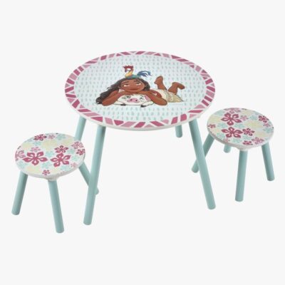 Disney Vaiana Bord & Stole, Blå, Børnemøbler, Indretning børneværelse