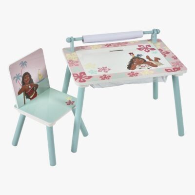 Disney Vaiana Skrivebord med Stol, Blå, Børnemøbler, Indretning børneværelse