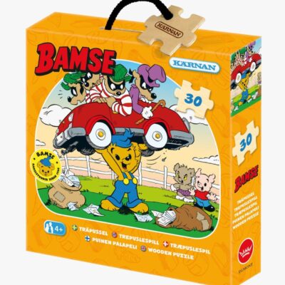 Egmont Kärnan Skurkpussel Bamse Træpuslespil 30 Brikker