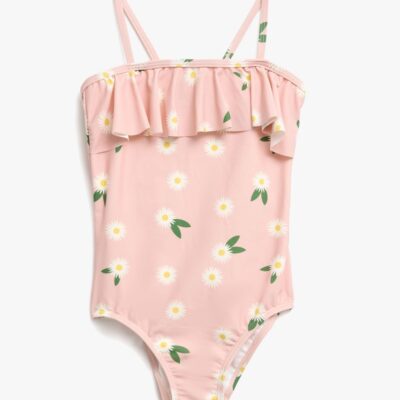 Petite Chérie Atelier Nathalie UV-Badedragt, Pink Daisy, 86-92