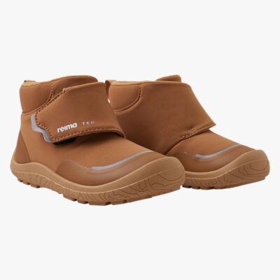 Reima Hyppii Barefoot WP Sneakers, Cinnamon Brown, 27