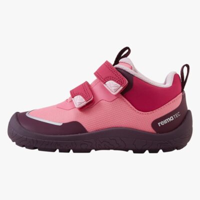 Reima Viikari Barefoot Vandtætte Mid Sneakers, Soft coral, 30