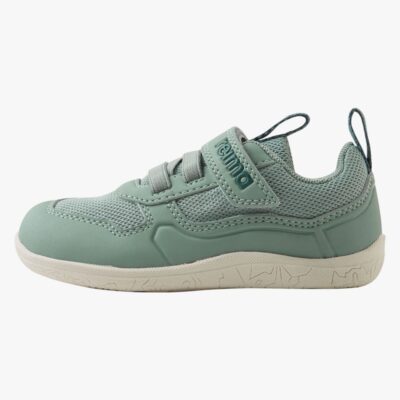Reima Telmin Barefoot Sneakers, Stone Green, 25