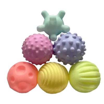 Magni - Baby bolde - 6 strukturer og farver