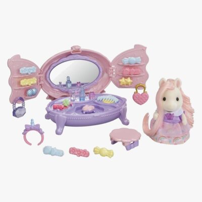 Sylvanian Families Dukkehustilbehør Sminkebord til børn med Figur