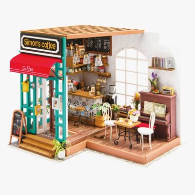 Creativ Company Kreasæt DIY-miniaturerum Cafe