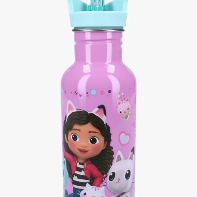 Gabby's Dollhouse Drikkedunk 500ml Take A Sip, Lilla