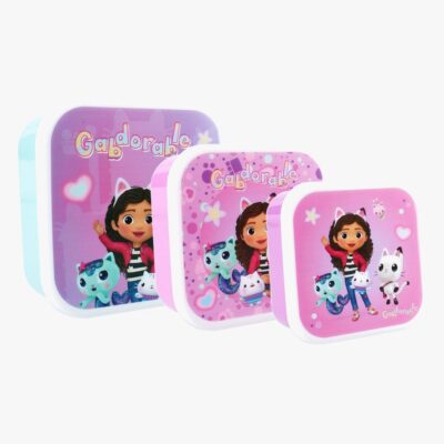 Gabby's Dollhouse 3 in 1 Madkasse Fresh Bites, Lilla