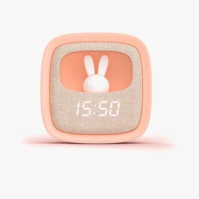 MOB Vækkeur med Lys Billy Clock, Lyserød