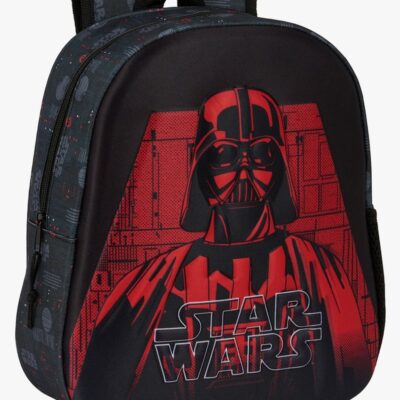 Star Wars 3D Rygsæk 8.5L, Sort/Rød