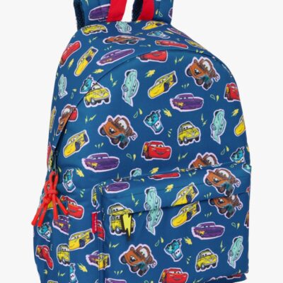 Disney Cars Laptop Rygsæk 17L, Racing Mørkeblå