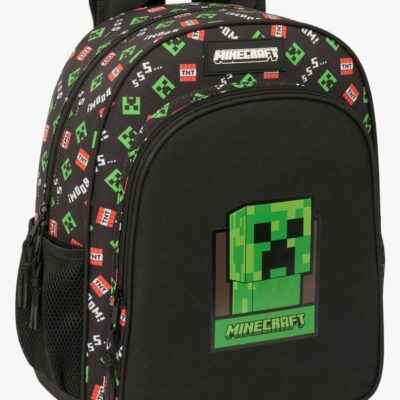 Minecraft Junior Rygsæk 15L, Sort