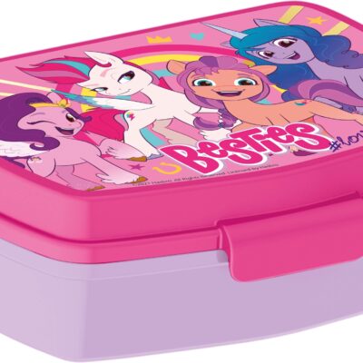 My Little Pony madkasse - Børnemadpakke med 1 rum - Lilla og lyserød