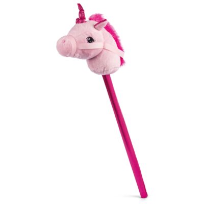 Kæphest med lyde - 70 cm - Unicorn