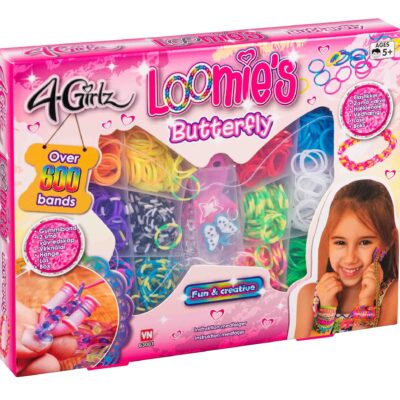 Loom bands med over 600 elastikker