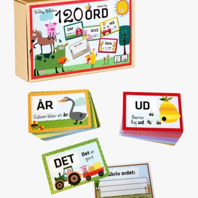 Barbo Toys Wacky Wonders Lær 120 Dansk Ord – Sæt