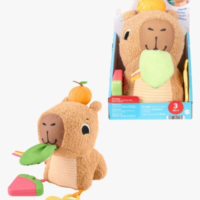 Fisher-Price Aktivitetsbamse - 20 cm - Snuggly Snacky Capy