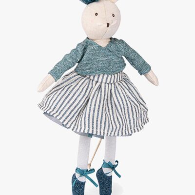 Moulin Roty Blød Dukke Mus Charlotte 30 cm