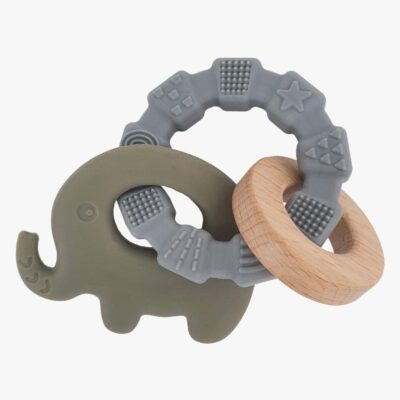Summerville Organic Bidelegetøj Elefant Grøn