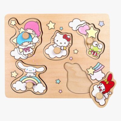 Hello Kitty Knoppuslespil 5 Brikker