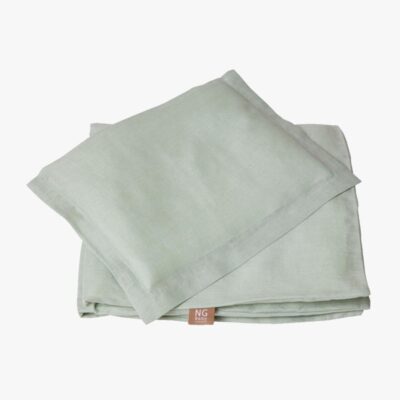 NG Baby Sengesæt 100x130 Tremmeseng, Sage Green