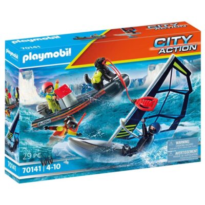 Skibsredning: Polarsejler-redning med gummibåd - PLAYMOBIL City Action