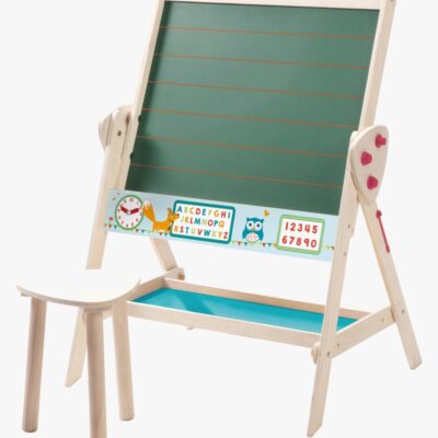 Roba Easel 3-i-1 Tavle med Hylde & Skammel