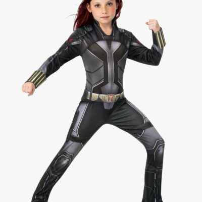 Rubie's Kostume Black Widow 3-4 år