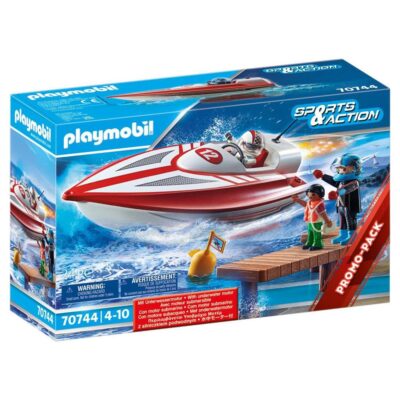 Speedbåd med undervandsmotor - PL70744 - PLAYMOBIL Sports and action