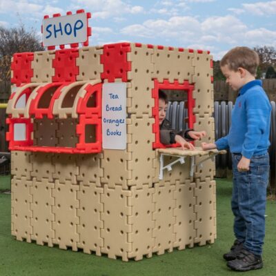 Polydron Gigant - Byg En Butik 83 dele
