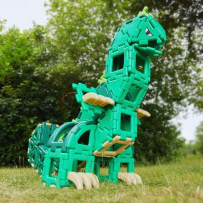 Polydron Gigant Dinosaur - 130 dele