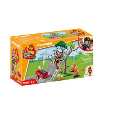 D*O*C* - Brandvæsen i aktion. Red katten! - PL70917 - PLAYMOBIL Duck On Call