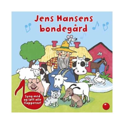 Bog - Jens Hansens Bondegård - Sangflapbog - Fra 1 år
