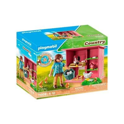 Playmobil Country - Høne med kyllinger - Fra 4 år
