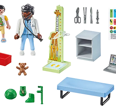 Playmobil - Børnelæge og bamse