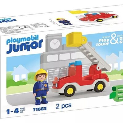 Playmobil Junior - Brandbil & Brandmand - 71683