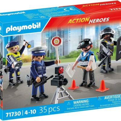 Playmobil - Action Heroes - Politi figursæt