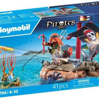 Playmobil - Pirates - Piratflåde m. skat